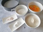 Zutaten für den Biskuitboden