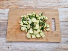 Zucchini vorbereiten