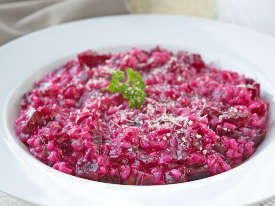 Rote Rüben Risotto