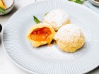 Marillenknödel mit Kartoffelteig