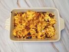 Low-Carb Kaiserschmarrn Teig fertigstellen