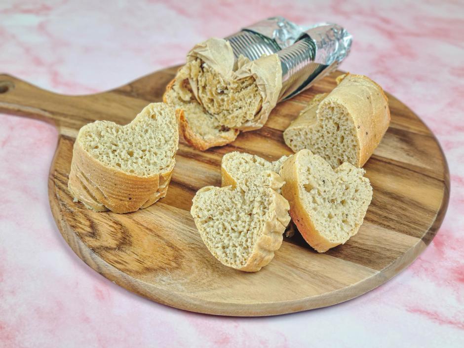 Dosenbrot in Herzform Grundrezept