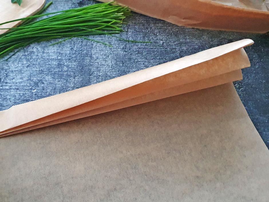 Backpapierschiffchen falten
