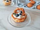 Blätterteig-Osterkörbchen