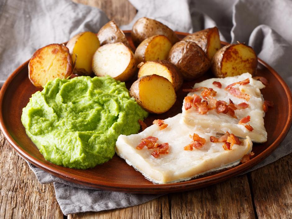 UEFA Norwegen: Lutefisk mit Erbsenpüree