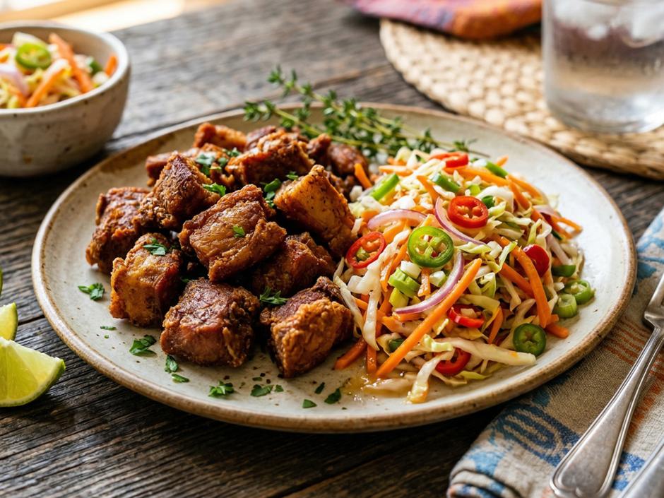 Haiti: Griot mit Pikliz