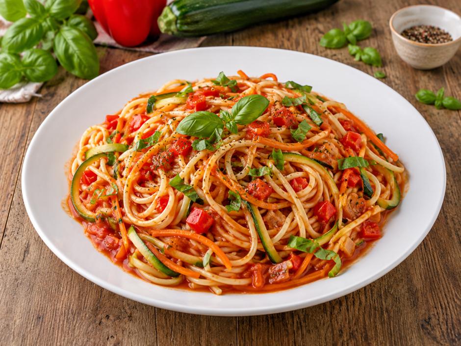 Gemüsespaghetti
