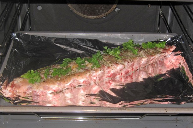 Ab in den Backofen