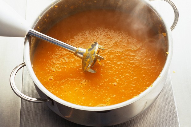 Suppe pürieren