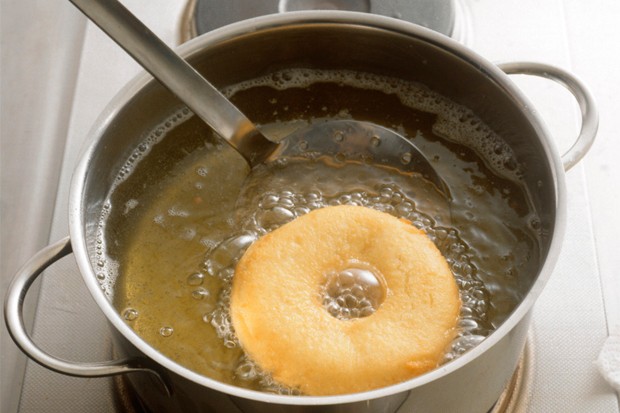 Donut ausbacken