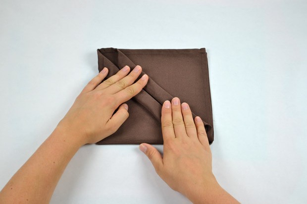 Serviettentechnik - Bestecktasche
