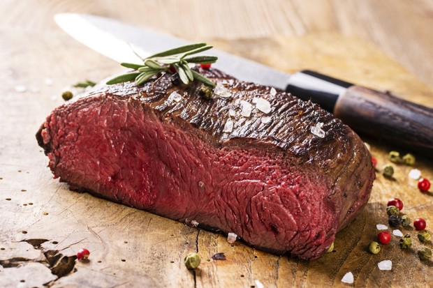 Hirschrückensteak
