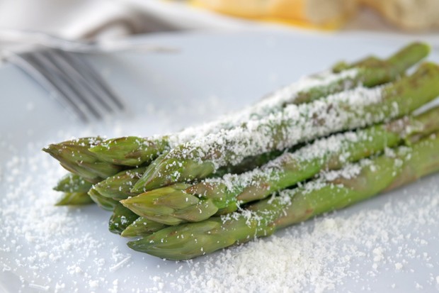 grüner Spargel