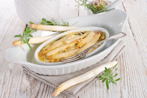 Spargelauflauf