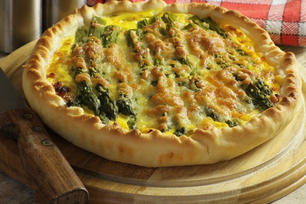 Tarte mit Spargel