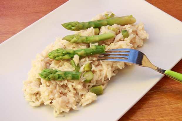 Spargelrisotto