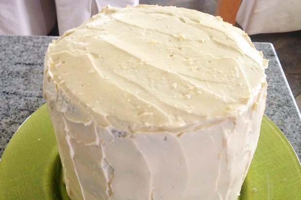 Torte fertig stellen