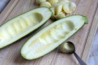 Zucchini aushöhlen