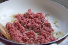 Faschiertes anbraten