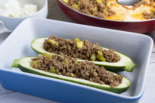 Zucchini füllen