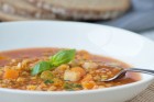 Tag 25: Linsensuppe mit Gemüse