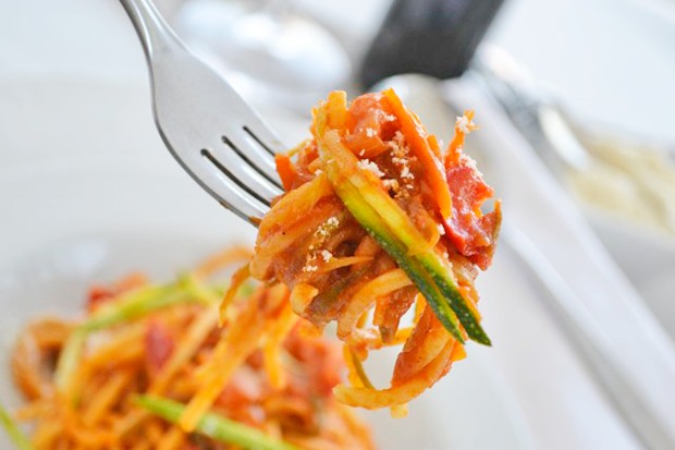 Tag 28: Gemüsespaghetti