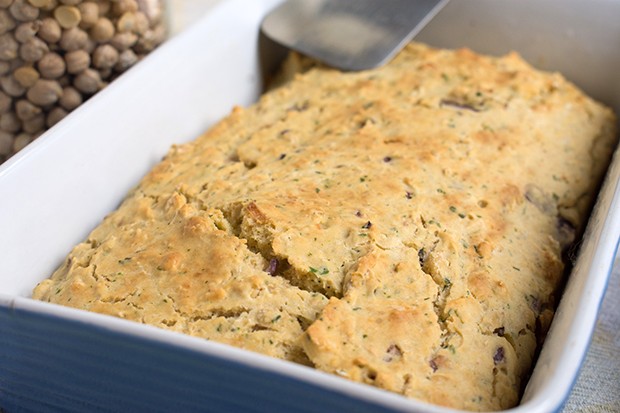 Kichererbsenbrot