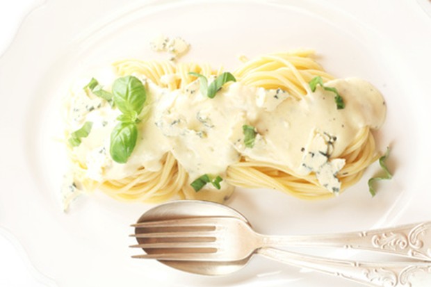 Spaghetti al gorgonzola