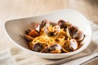 Spaghetti mit Muscheln