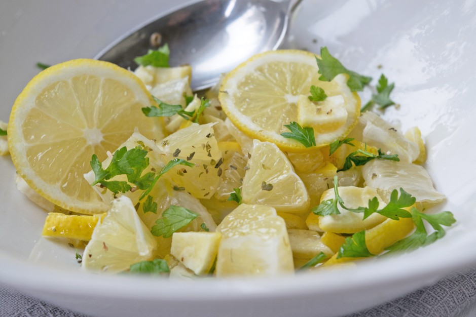 Fruchtiger Zitronensalat