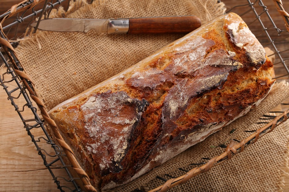 Dinkelbrot in Kastenform ohne Hefe
