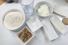 Zutaten für Brot ohne Germ
