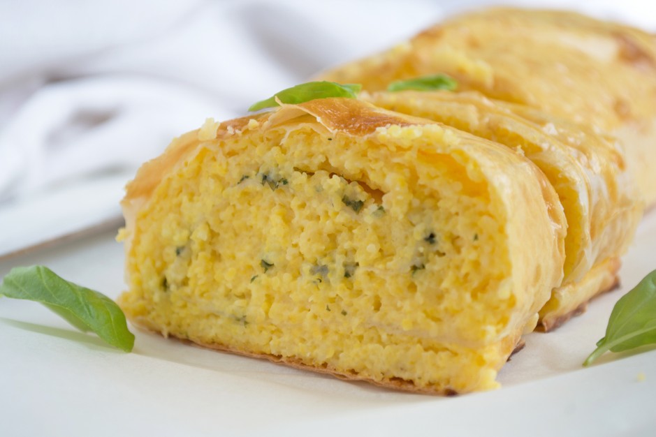 Polentastrudel