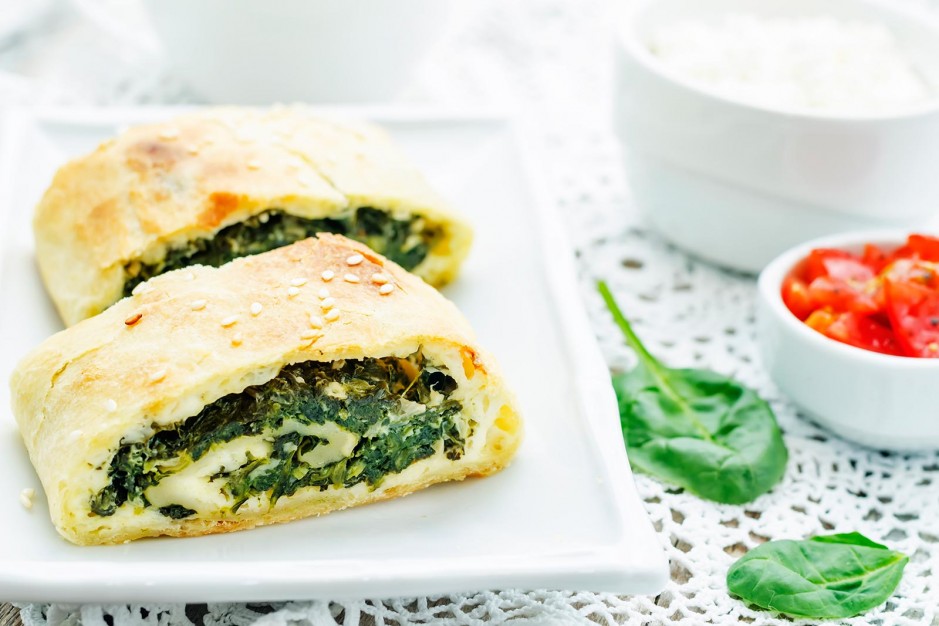 Tag 4: Strudel mit Spinat und Schafskäse