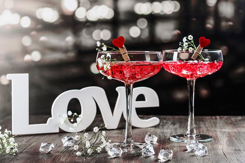 Valentinstags-Cocktails