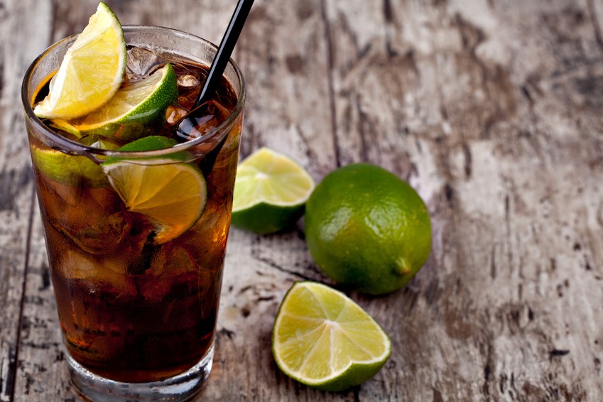 Cocktails mit Coca-Cola