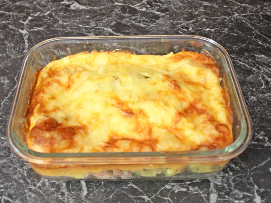 Erd&auml;pfel-Topfen-Auflauf