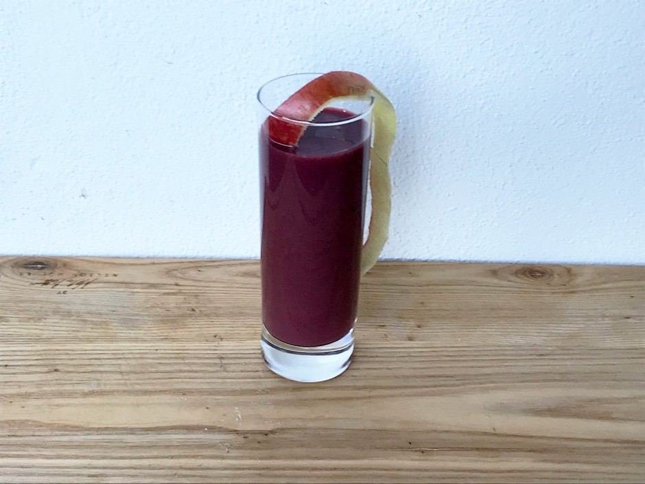 Apfel-Ribisel-Traube Drink