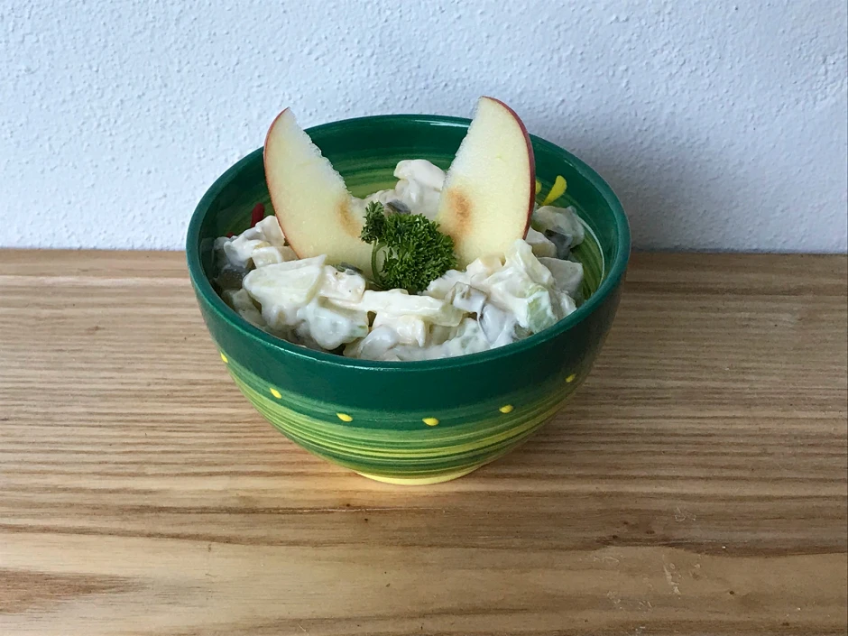 Apfel-K&auml;se-Salat