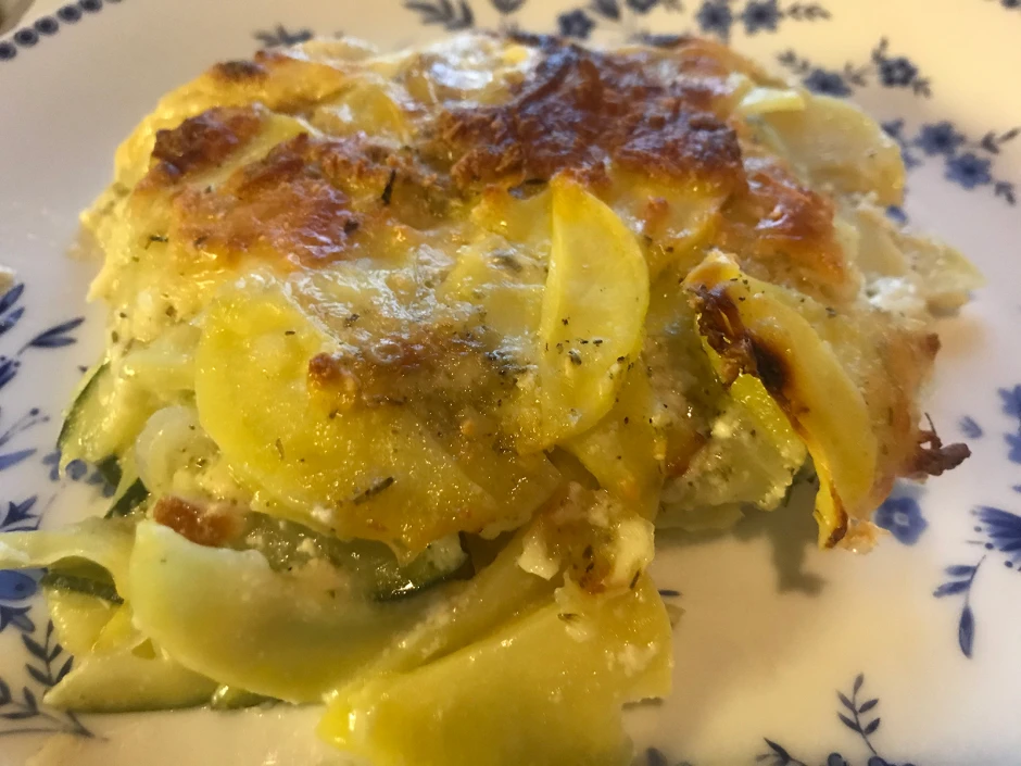 Kartoffel-Zucchini-Gratin