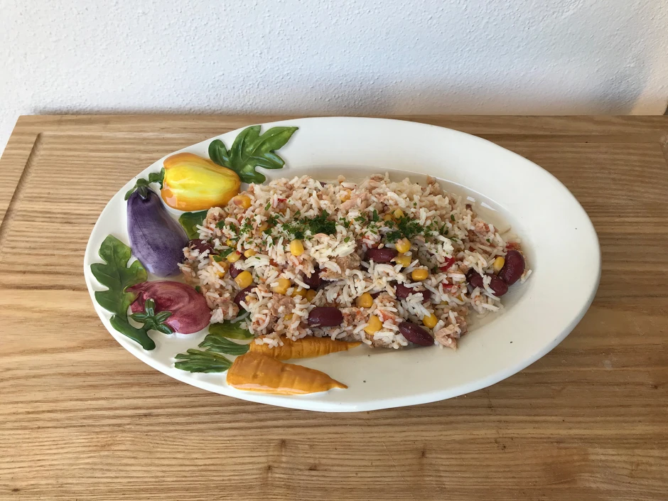 Reis-Thunfisch-Salat