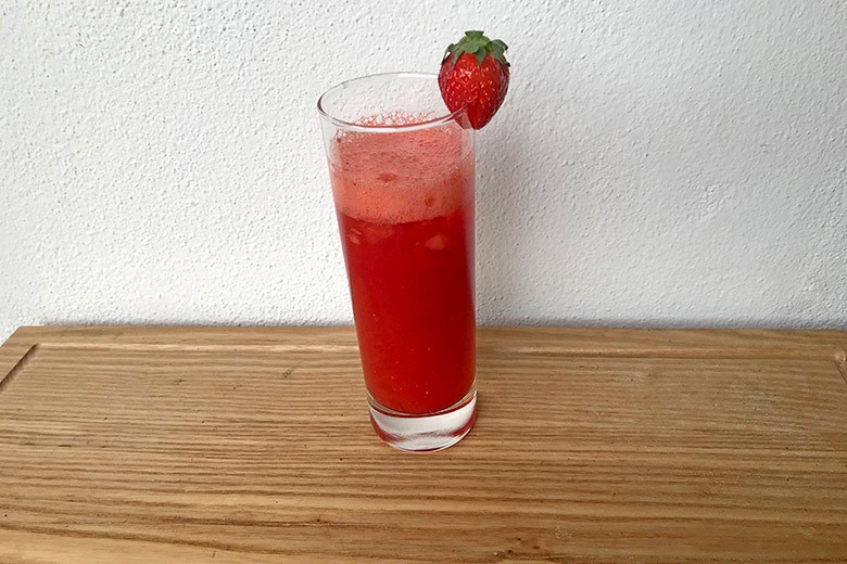 Erdbeer-Cocktail