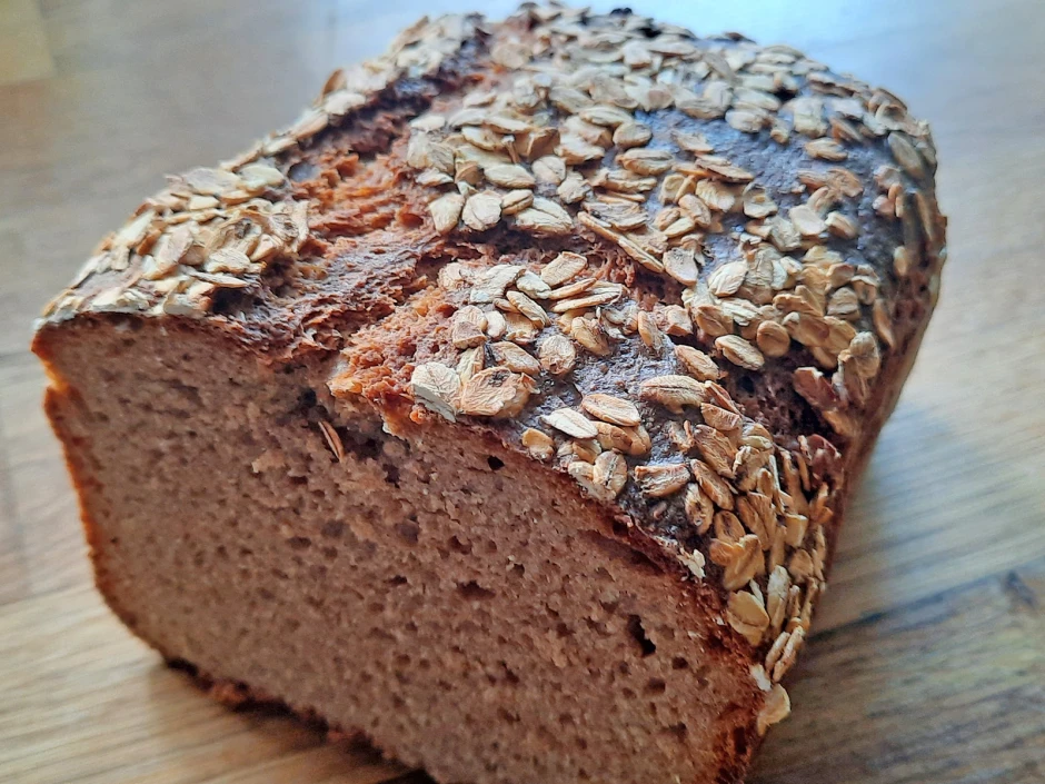 Dinkel-Roggen-Vollkornbrot