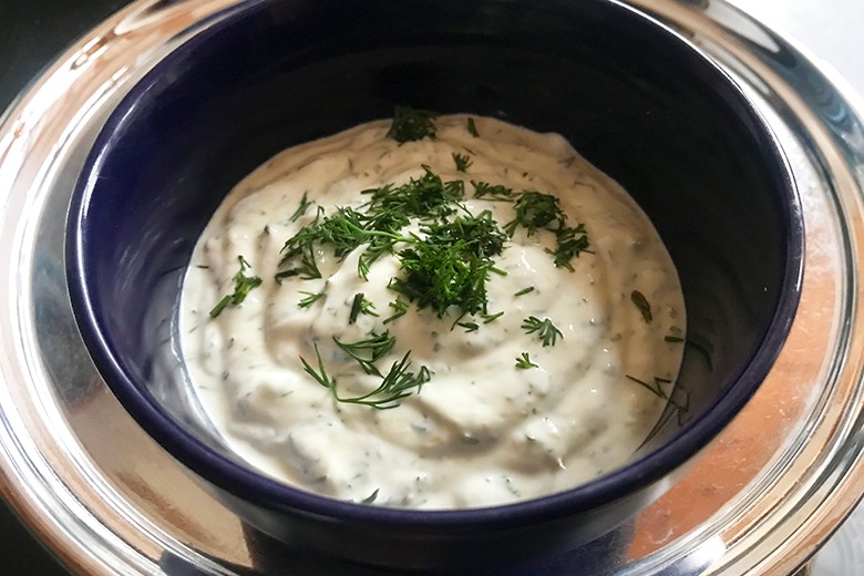 Zitronen-Dill-Creme