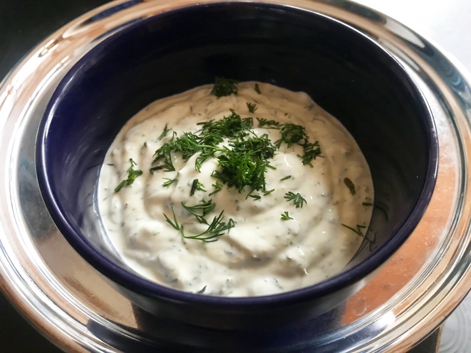 Zitronen-Dill-Creme