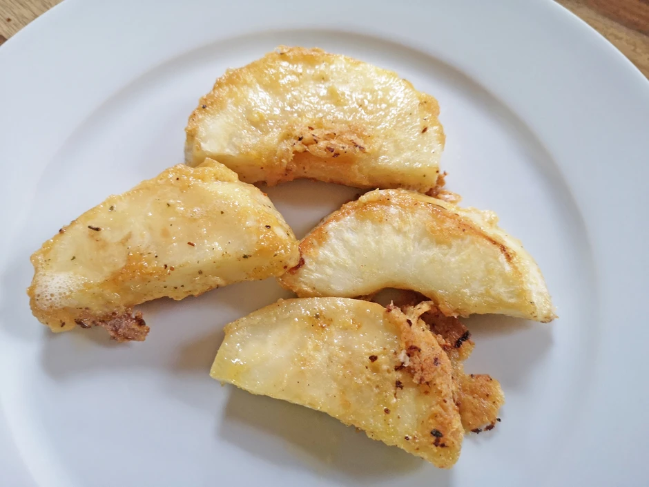 Sellerie-Parmesan-Schnitzel