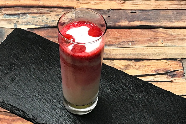 Kefir-Himbeer-Drink