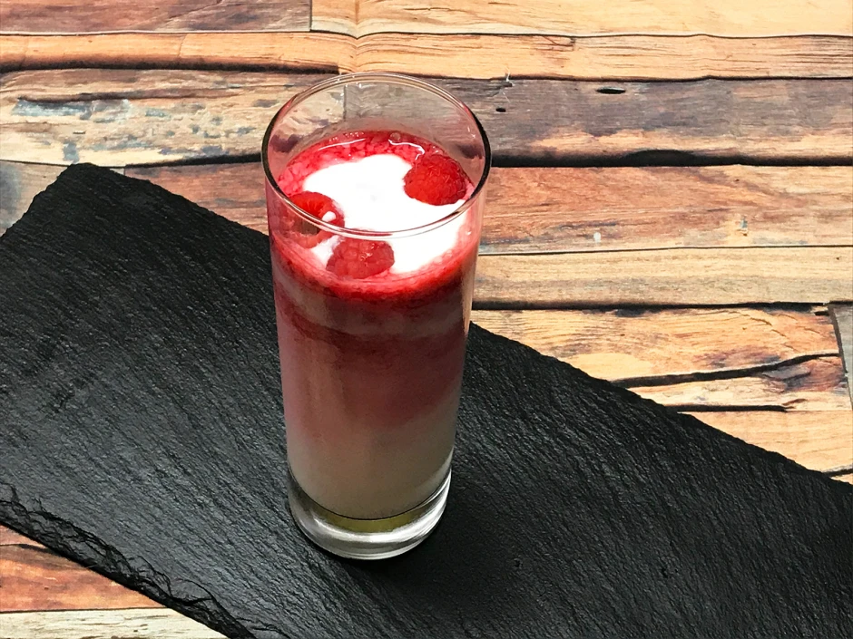 Kefir-Himbeer-Drink