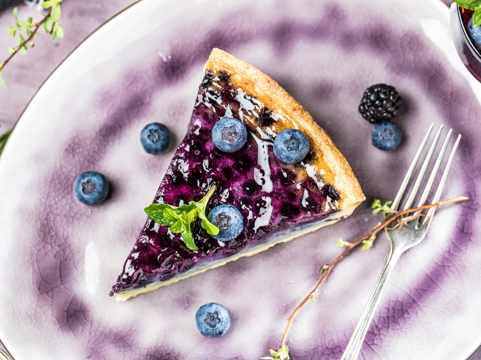 Fruchtige Heidelbeertorte