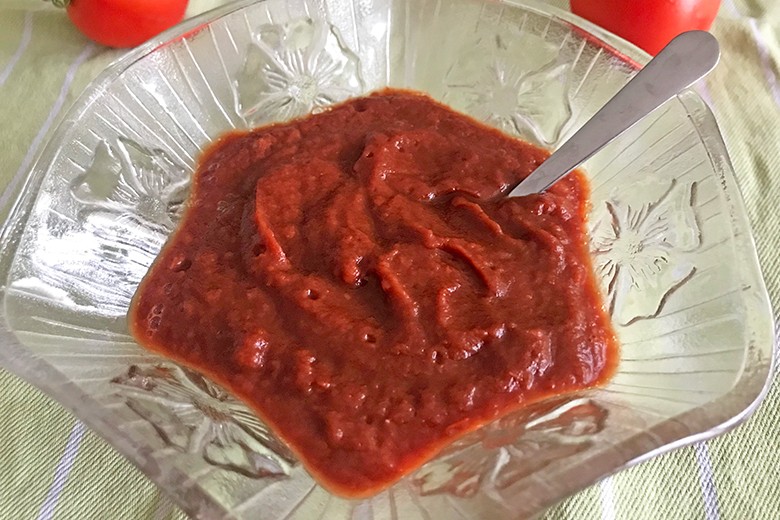 Selbstgemachtes Tomatenketchup